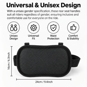 SledGrip safety belt — universal unisex design, adjusts 24 to 51 inches.